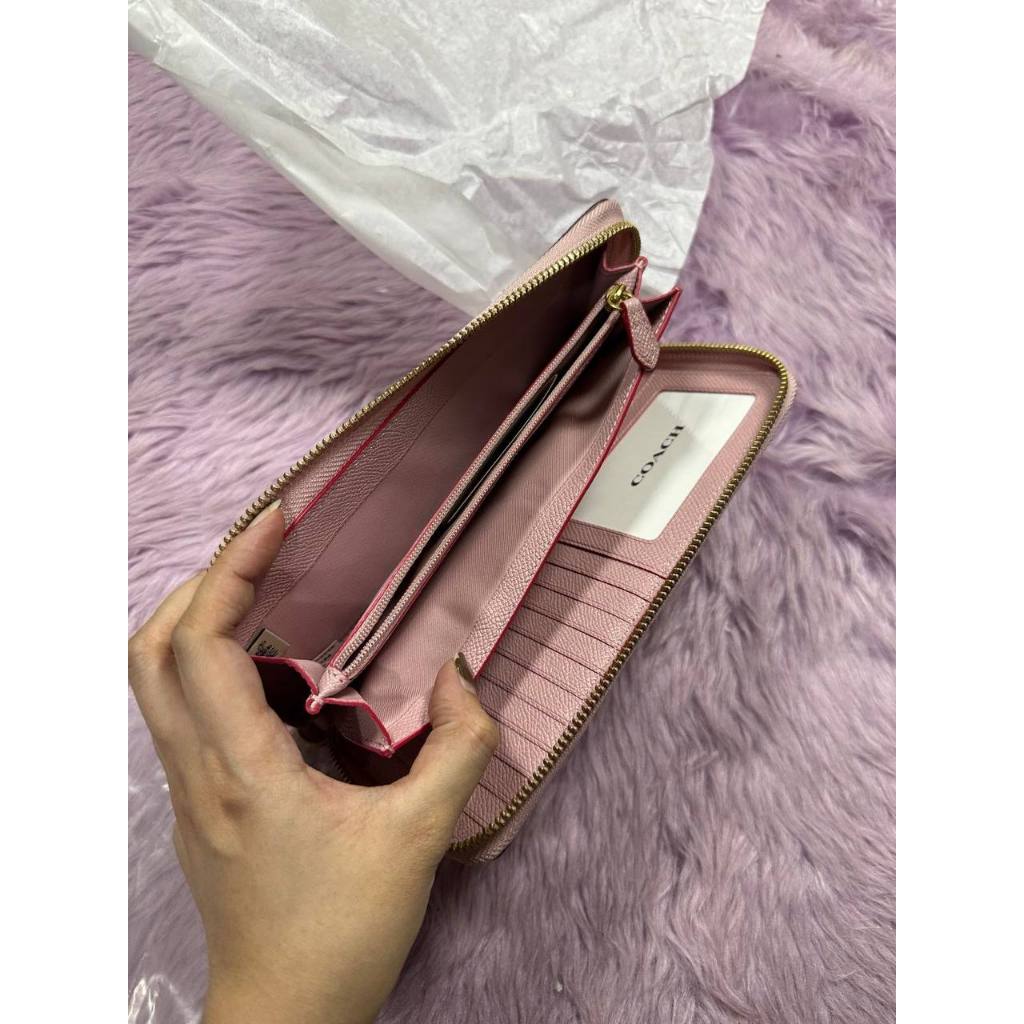 ORIG & IMPORTED CCH Continental Long Pink Wallet Wristlet