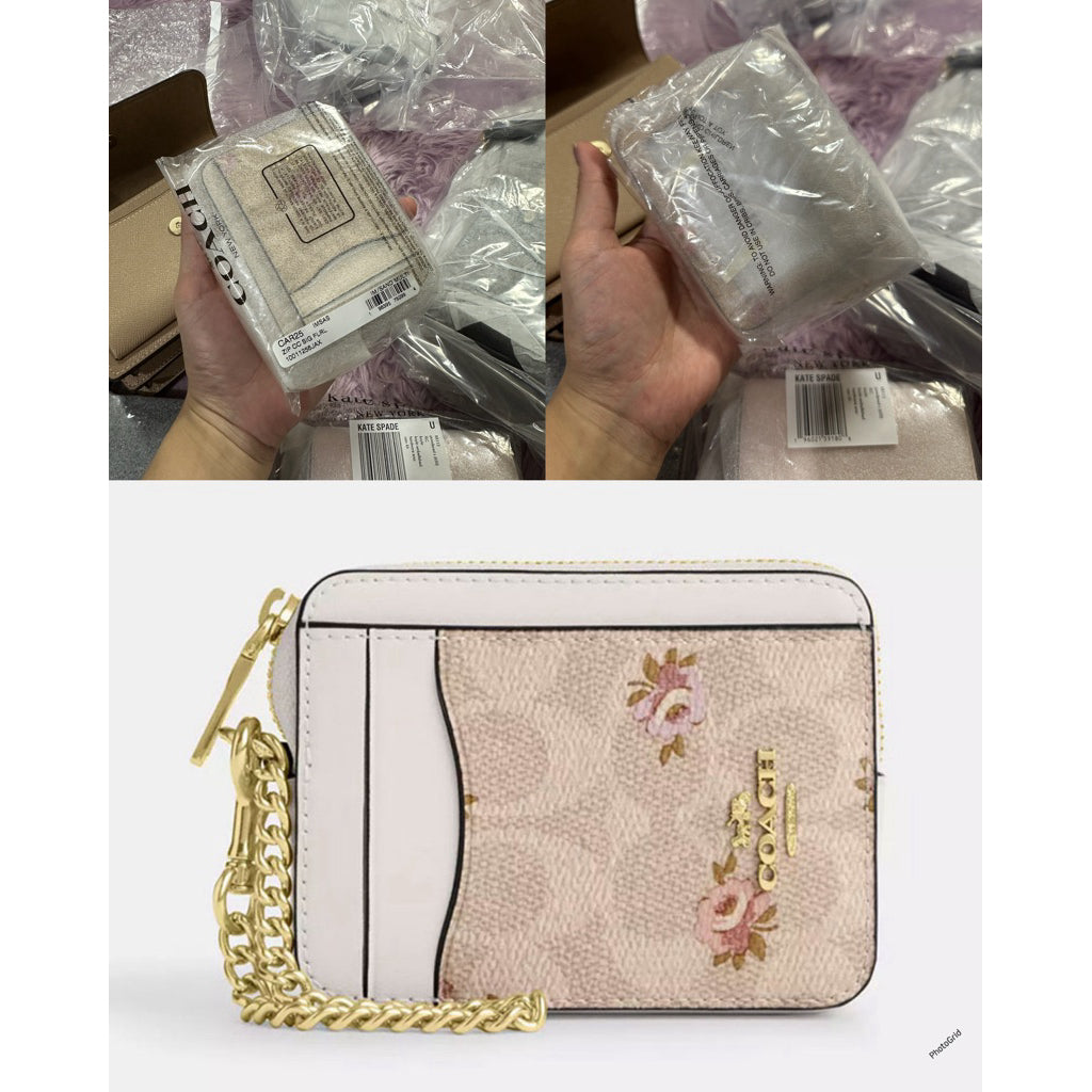 ORIG/IMPORTED ❤️ CCH ZIP CARD CASE WALLET COIN PURSE