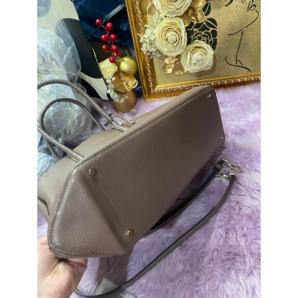 ORIG Preloved KS Eva Medium Satchel Brown Bag