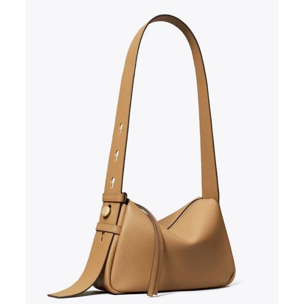 ORIG & IMPORTED TB ROMY SMALL SHOULDER BAG TIRAMISU BROWN
