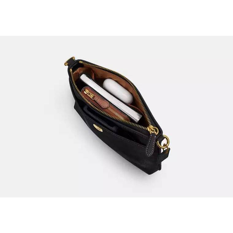 ORIG & IMPORTED CCH Kitt Messenger Crossbody File Slim Black Bag