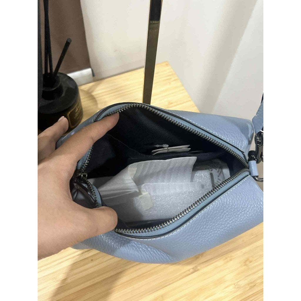 ORIG Preloved CCH Axel Crossbody With Varsity with small wallet Blue Men Bag
