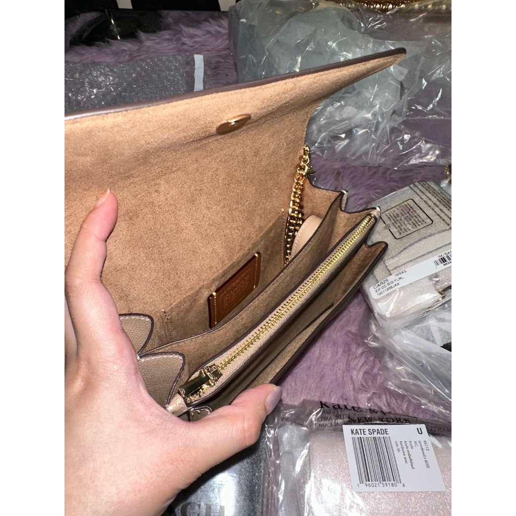 ORIG & IMPORTED CCH Mini Klare Crossbody Small Bag in Taupe Brown