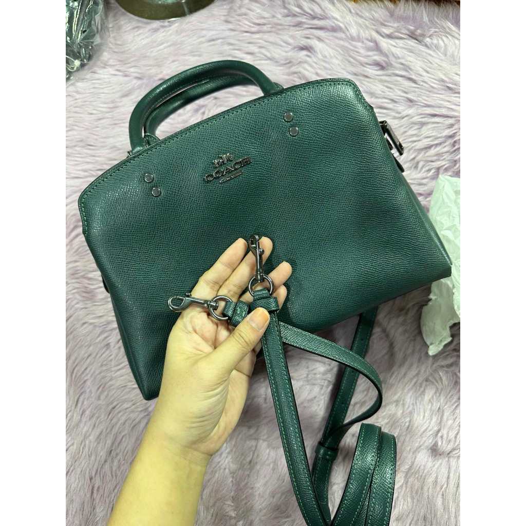ORIG Preloved CCH Mini Lillie Carryall Teal Green Bag