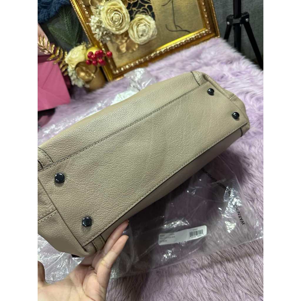ORIG & IMPORTED CCH Turnlock Edie Shoulder Brown Taupe Bag