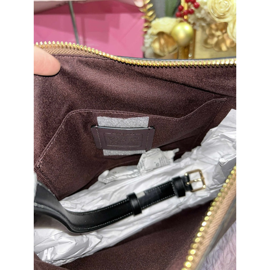 ORIG & IMPORTED CCH Ellie File Bag In Signature Canvas Khaki / Brown