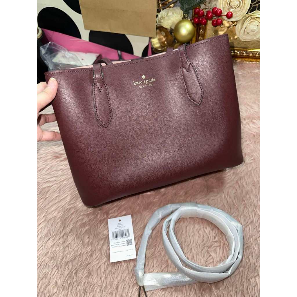 ORIG & IMPORTED KS Harper Satchel Red Bag Cherrywood