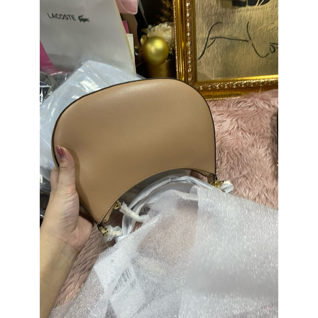 ORIG & IMPORTED KS Paige Medium Convertible Crossbody Shoulder Pink Brown Fawn Bag