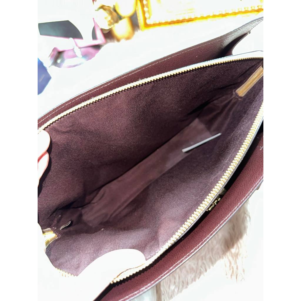 ORIG Preloved CCHRARE Tatum Carryall Large Tote Taupe Bag