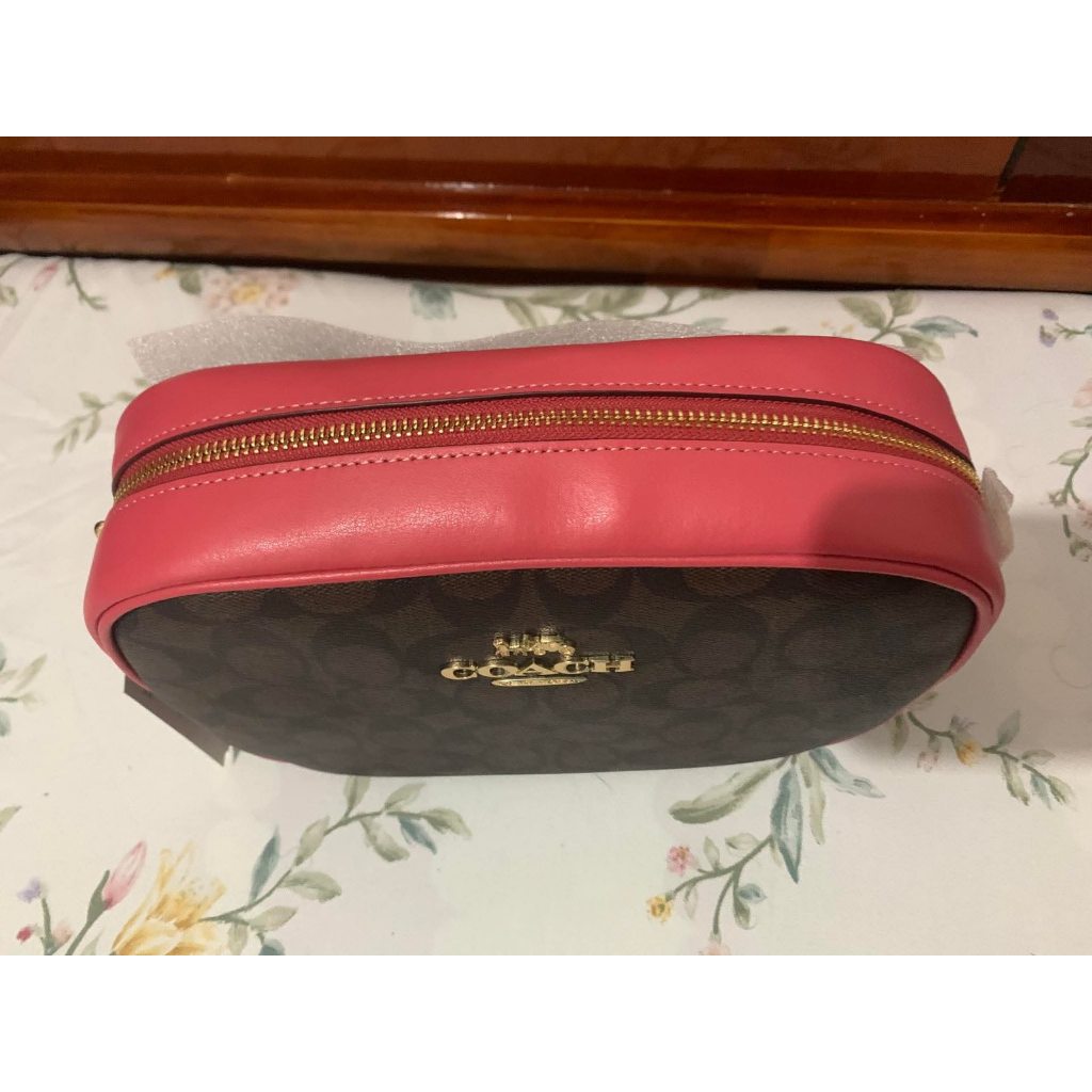 ORIG & IMPORTED CCH Jamie Camera Bag in Brown Pink Watermelon