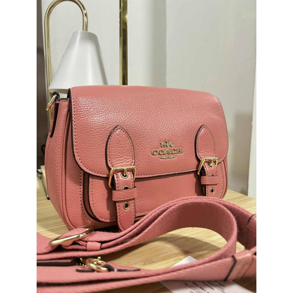 ORIG Preloved CCH Lucy Crossbody Flap Pink Taffy Bag