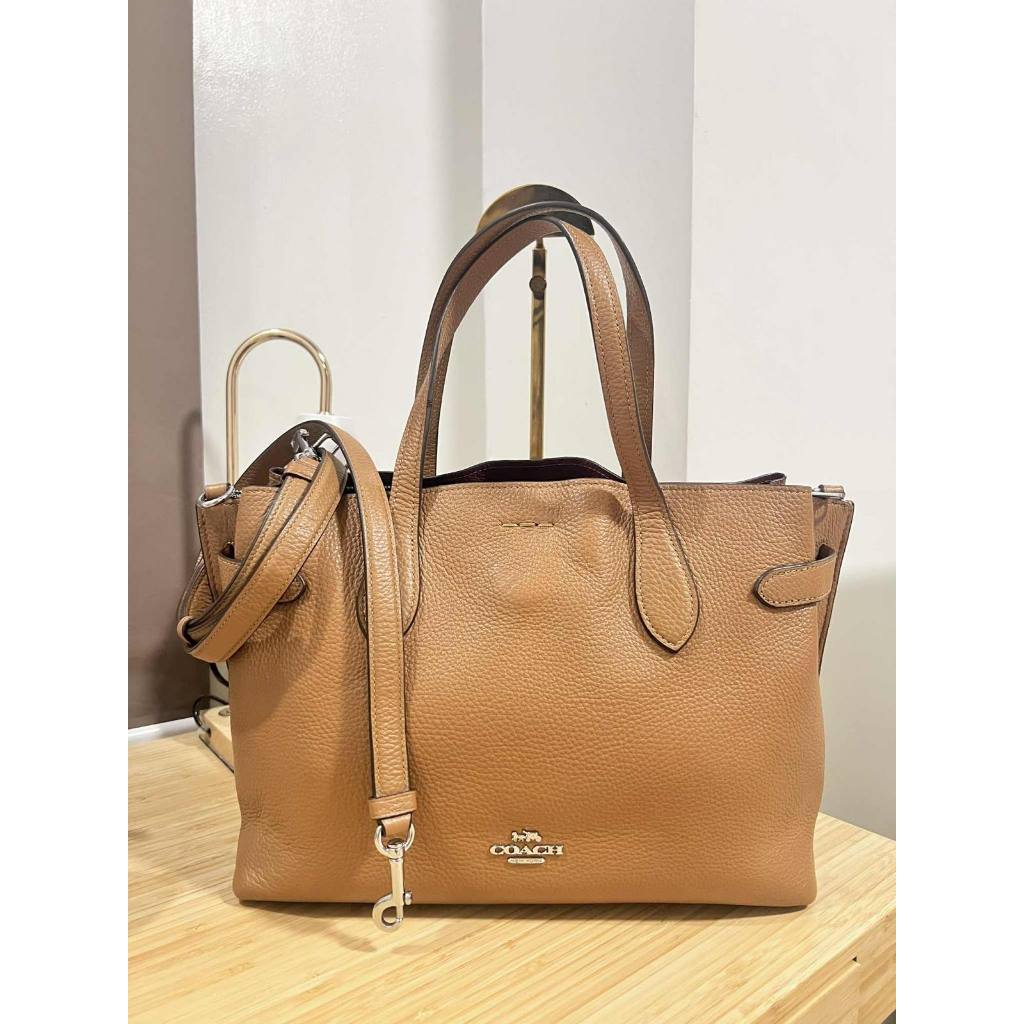 ORIG Preloved CCH Hanna Carryall Satchel Brown Bag
