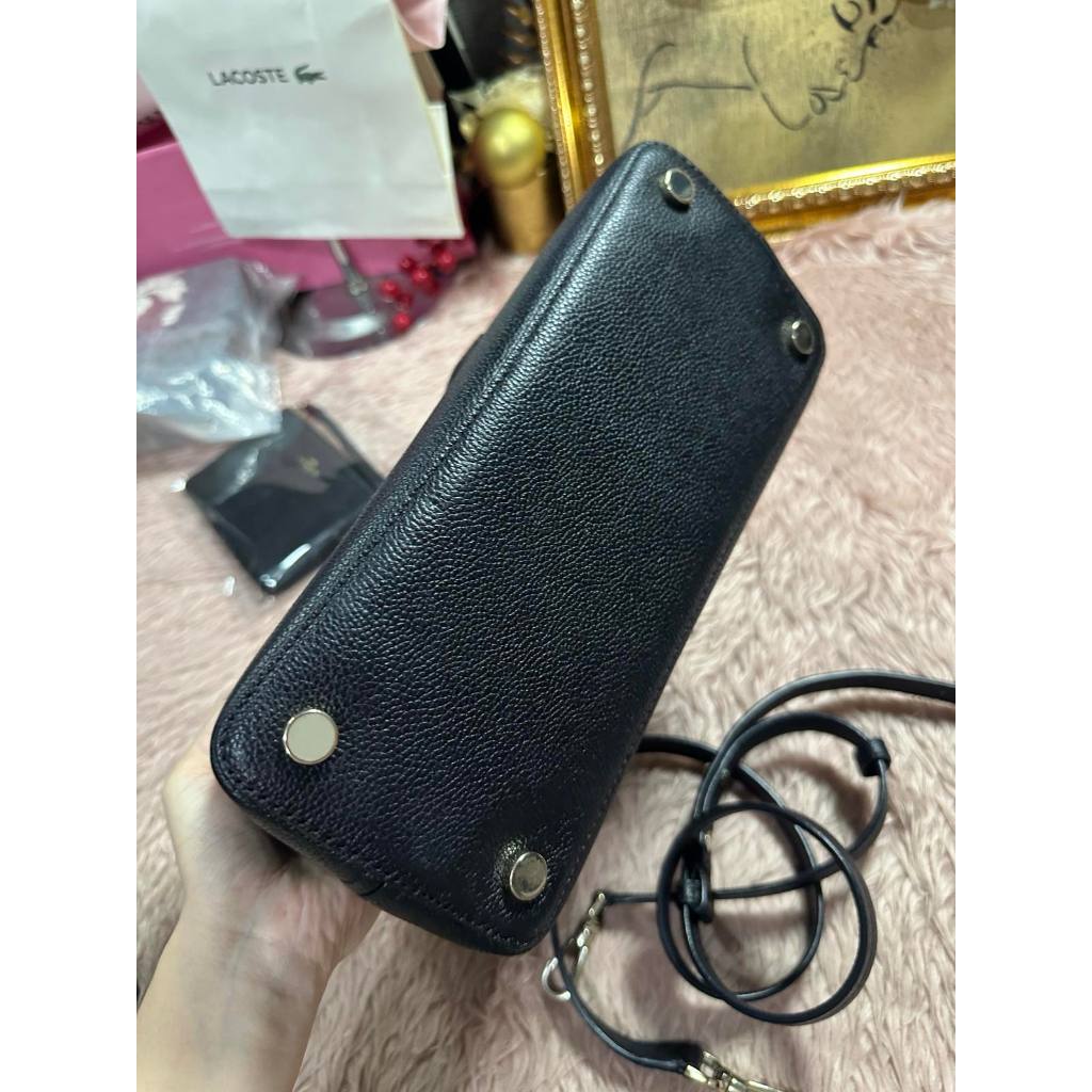 ORIG Preloved KS Margaux Medium Satchel Black Bag