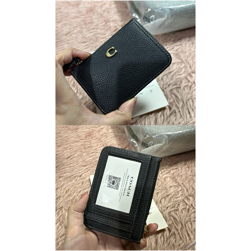 ORIG & IMPORTED Co@ch MINI SKINNY ID CASE CARD HOLDER SMALL WALLET - ORIG, US IMPORTED