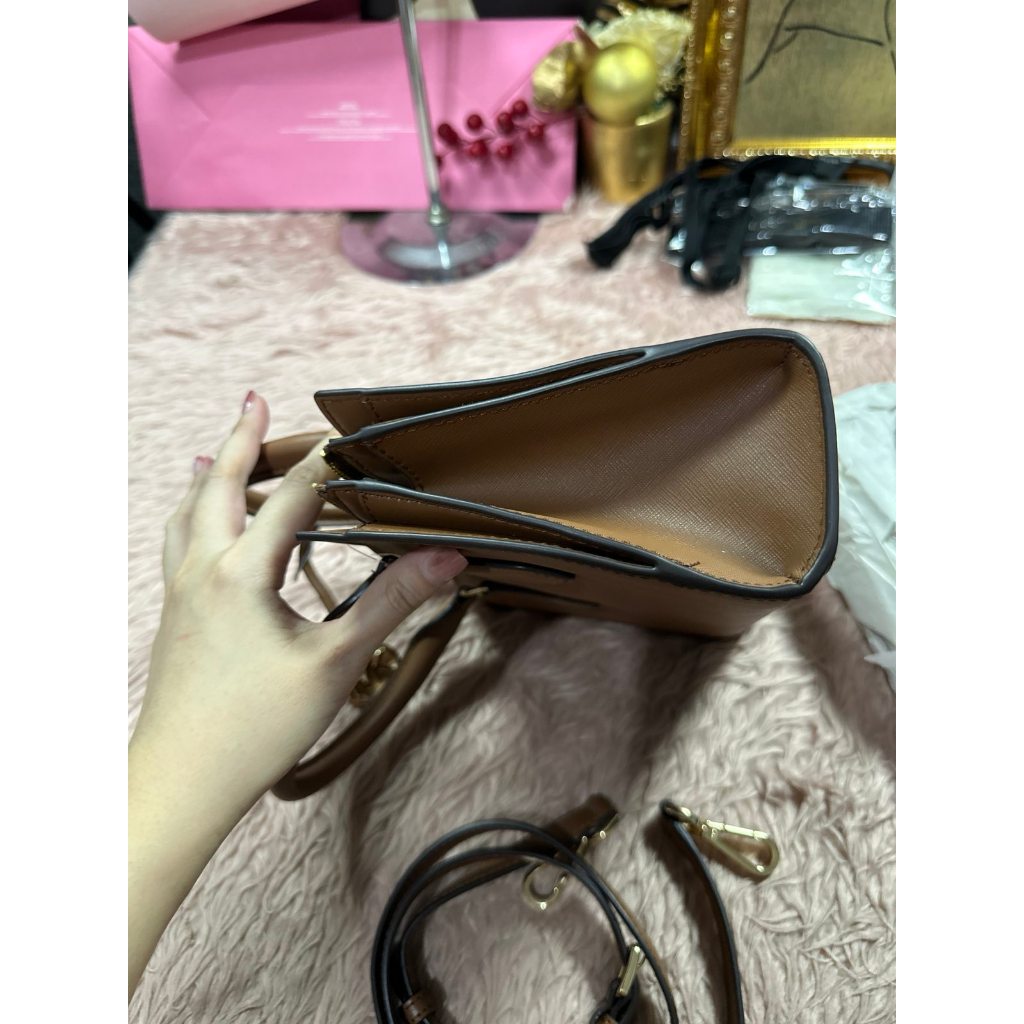 ORIG & IMPORTED MK Sheila Satchel Small Brown Bag