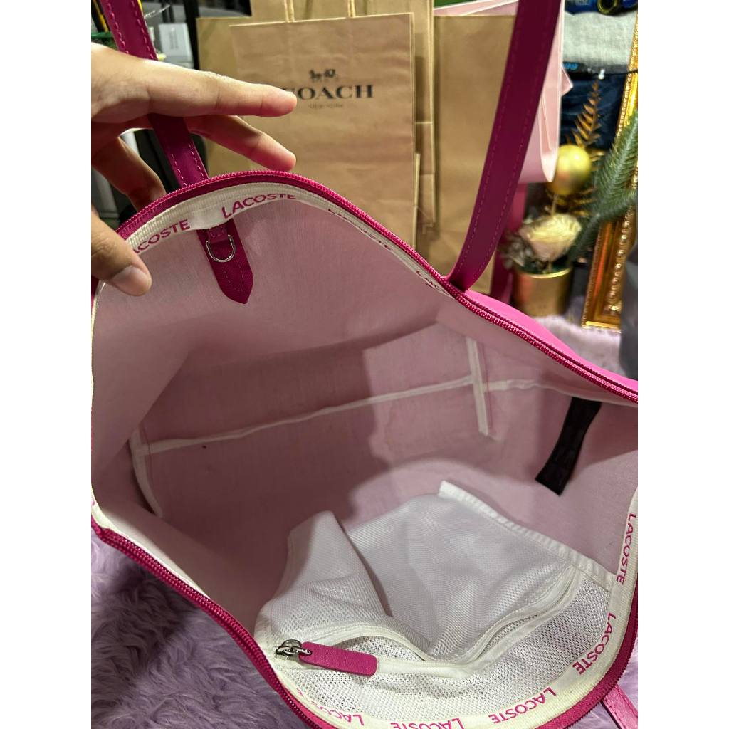 ORIG Preloved LCT Large Tote Pink Bag