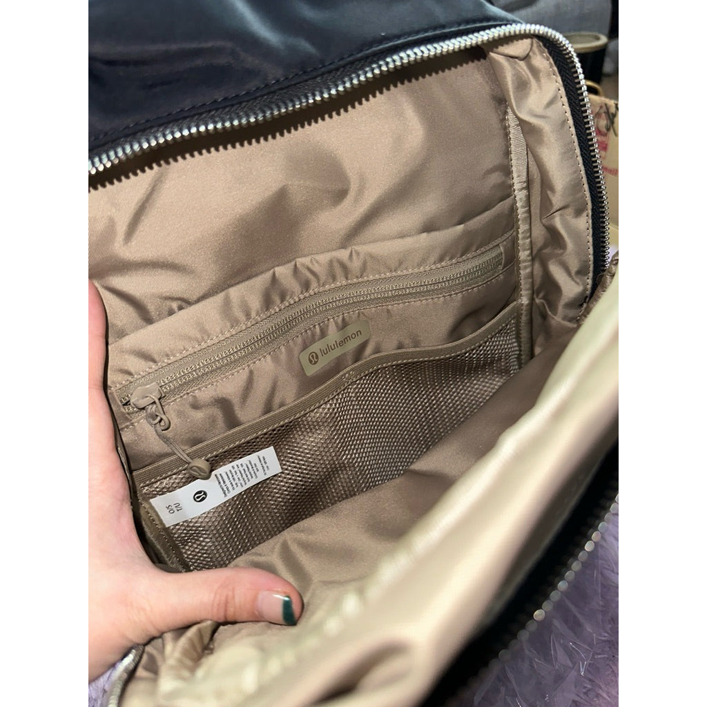 ORIG & IMPORTED Lululemon Everywhere Backpack Nylon Black Small 11.5L Bag Metal Hardware