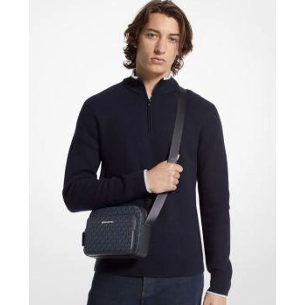 ORIG & IMPORTED MK Cooper EW Crossbody Camera Men's Bag Black/Blue