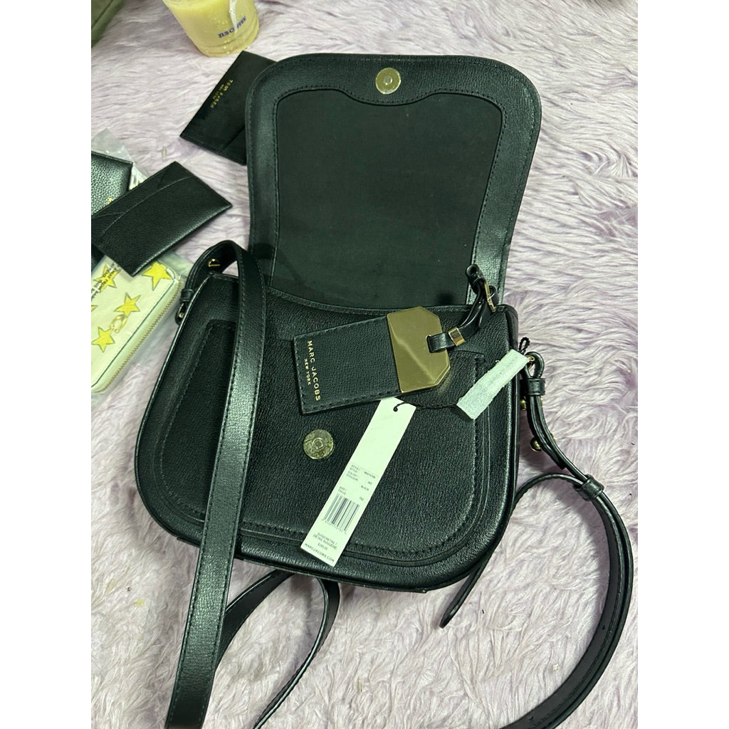 ORIG PRELOVED  MJ Mini Rider Leather Crossbody Bag