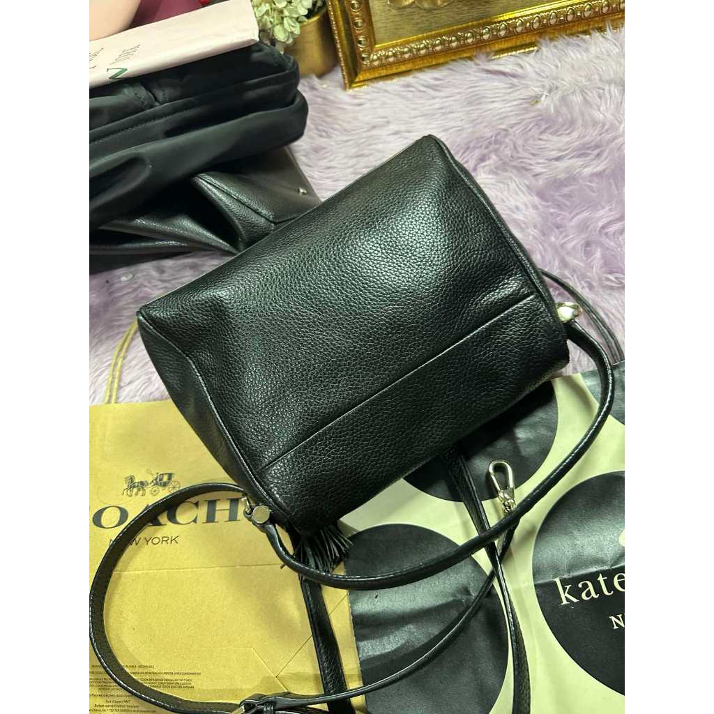 ORIG Preloved KS Chester Street Miri Black Top Handle Bag
