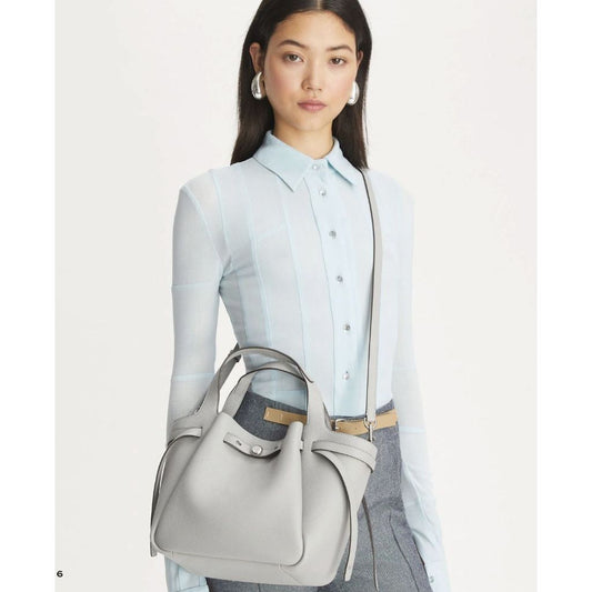 ORIG & IMPORTED TB Small Romy Top Handle Tote Gray Bag