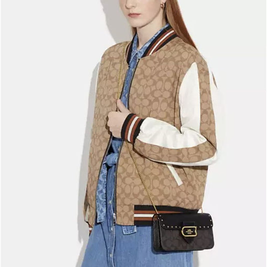 ORIG Preloved CCH Morgan Crossbody Chain Small Brown Bag