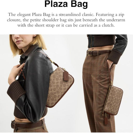 ORIG & IMPORTED CCH Retail Plaza 22 Small Shoulder Bag in Tan Brown
