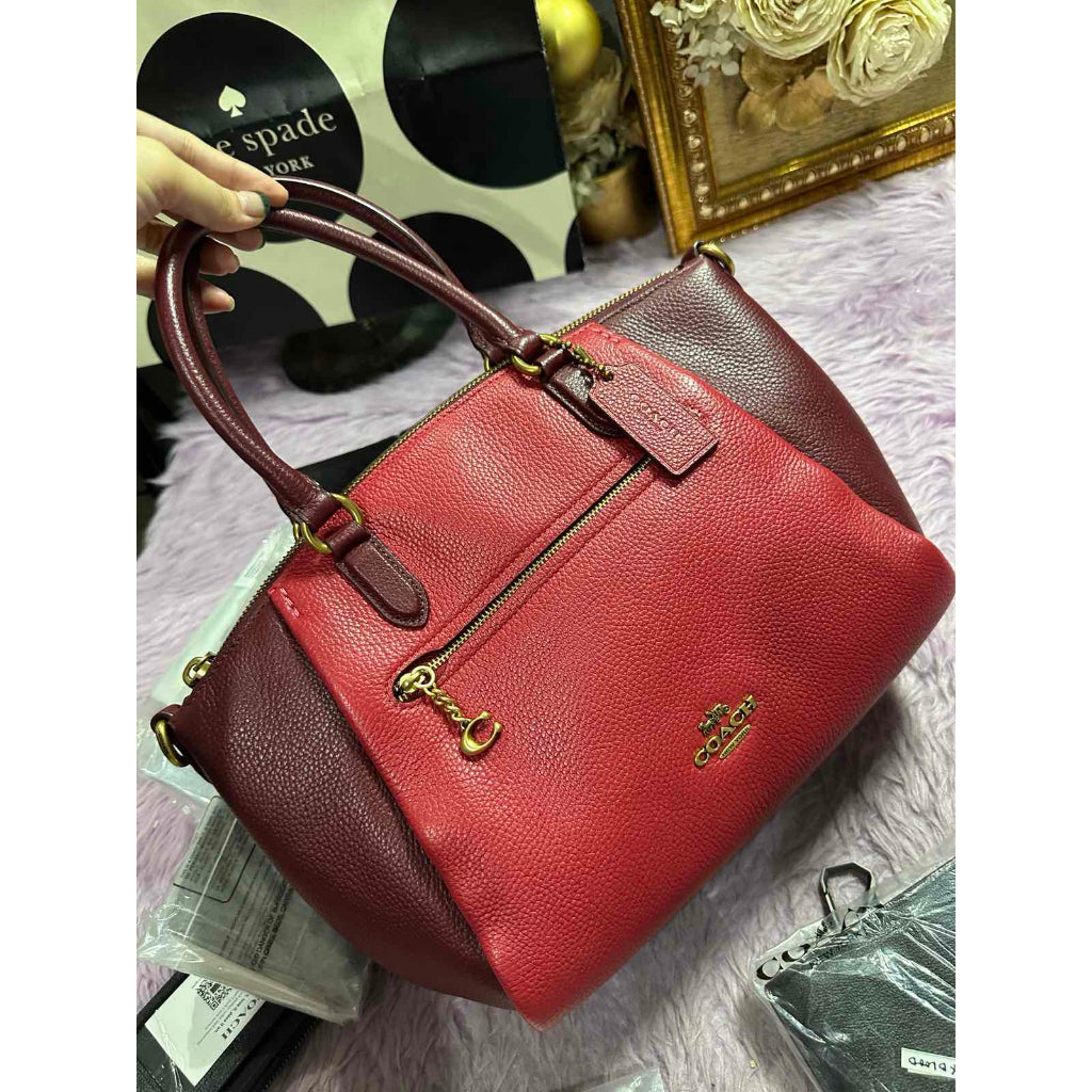 ORIG Preloved CCH Elise Satchel Red Bag
