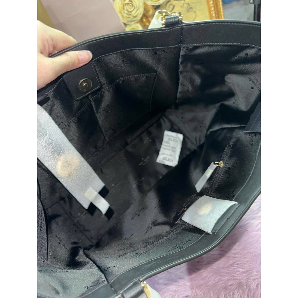 ORIG & IMPORTED KS Kayla Large Tote Black Bag
