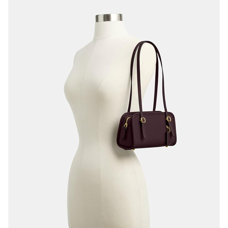 ORIG & IMPORTED CCH Retail Swing Zip 20 Shoulder Small Black Bag