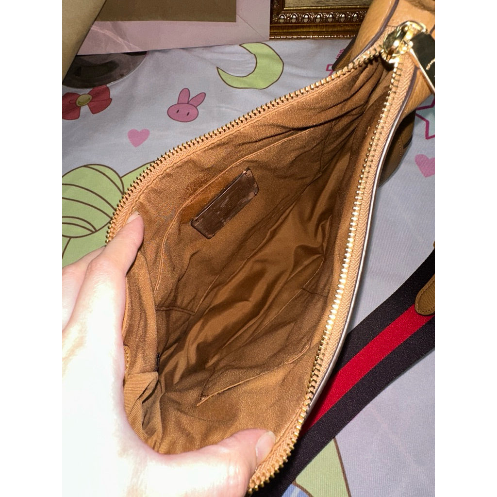 ORIG Preloved Coach Jes Hobo Large Brown Shoulder Bag