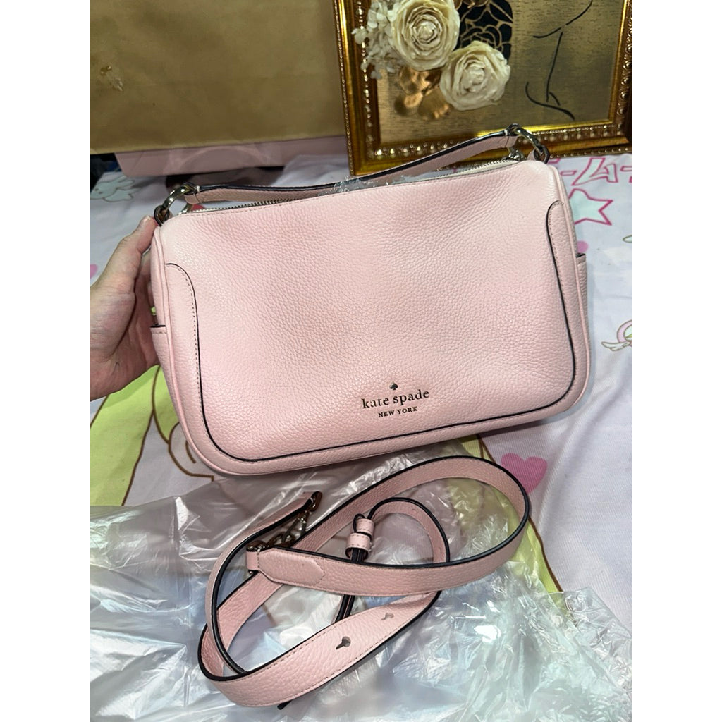 ORIG Preloved KS Smoosh Medium Satchel Pink Bag