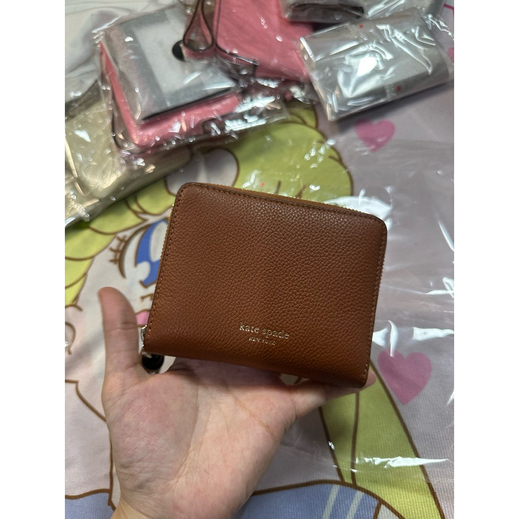 ORIG & IMPORTED KS Loop Zip Around Brown Wallet