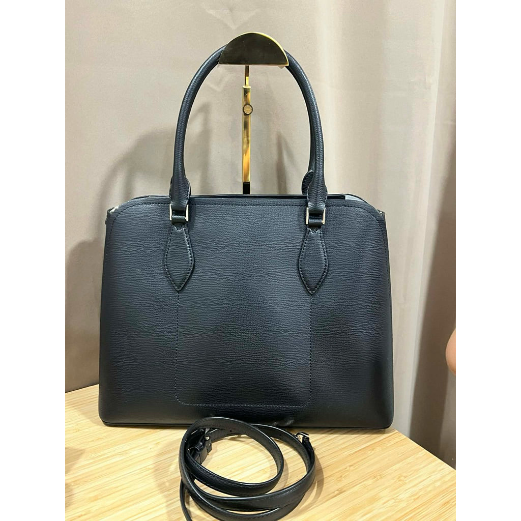 ORIG Preloved KS Darcy Large Satchel Black Bag