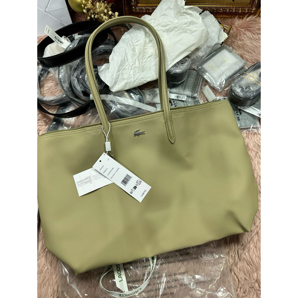 ORIG & IMPORTED LCT Women's Small & Large L.12.12 Concept Tote Bag in Beige/Taupe Viennoise