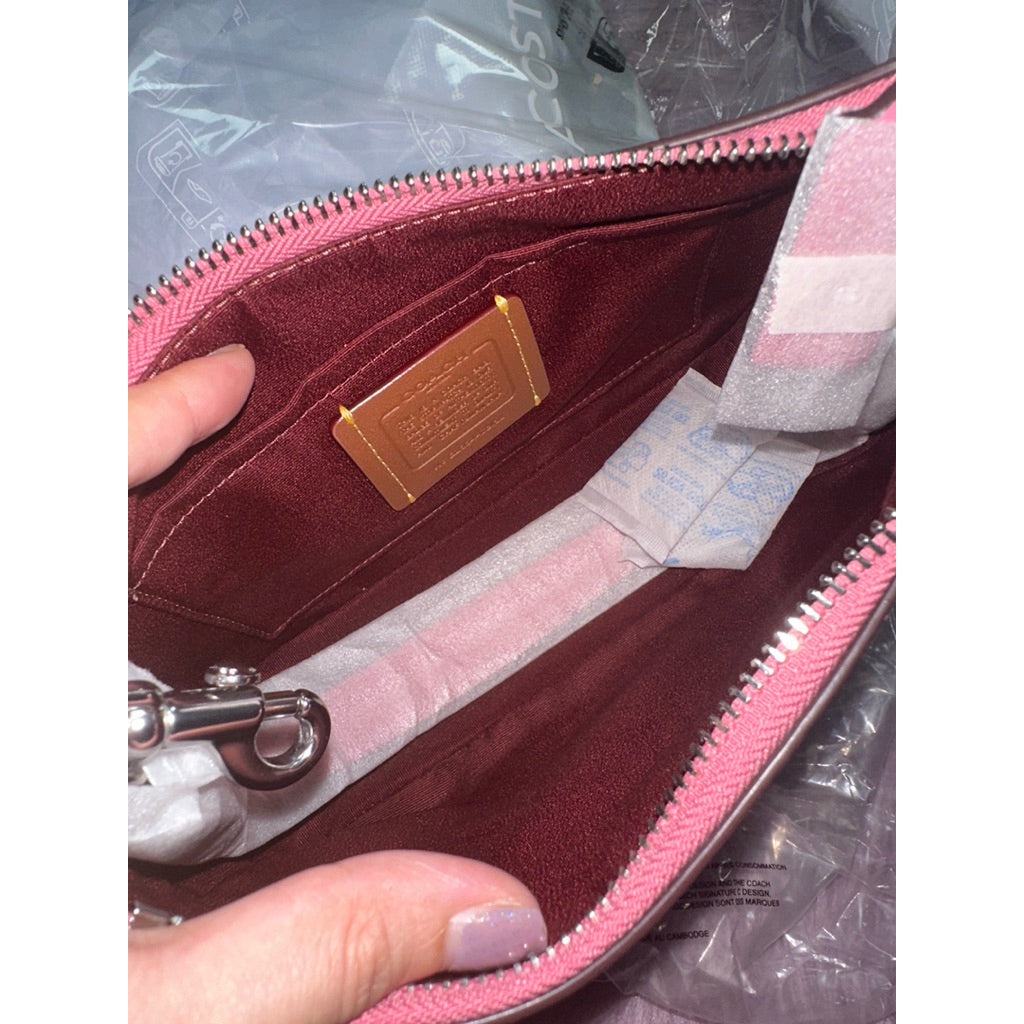 ORIG & IMPORTED CCH Teri Shoulder Red Pink Bag With Floral Print