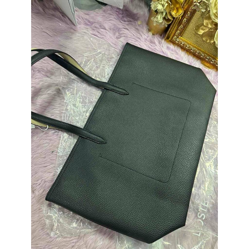 ORIG & IMPORTED LCT Anna Zipped Tote Black Large Bag