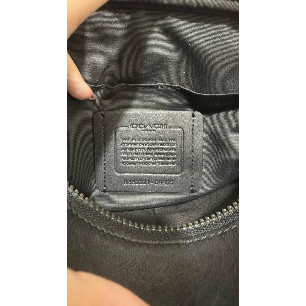 ORIG Preloved CCH Graham Crossbody Men Bag In Blocked Signature Canvas