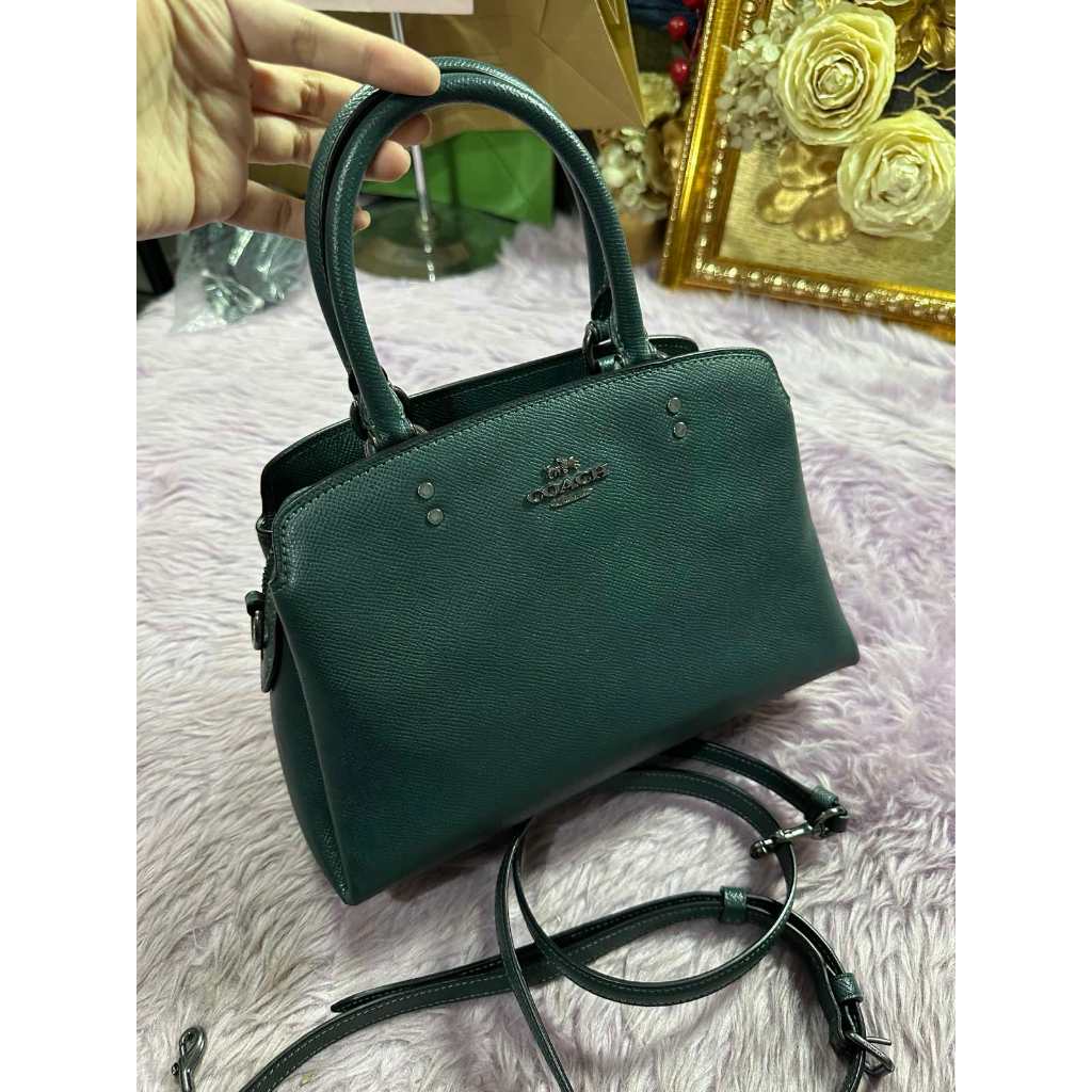 ORIG Preloved CCH Mini Lillie Carryall Teal Green Bag