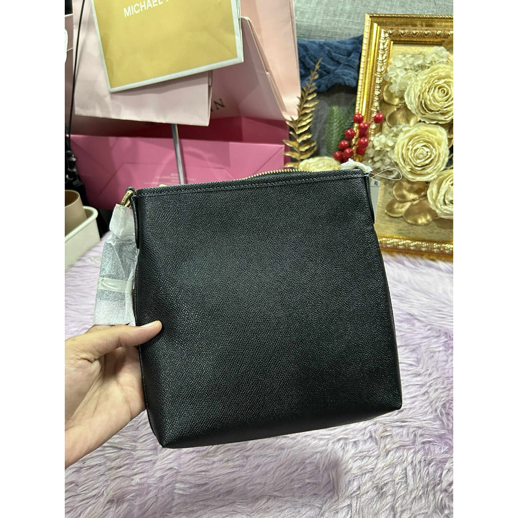 ORIG & IMPORTED CCH Kitt Messenger Crossbody File Slim Black Bag
