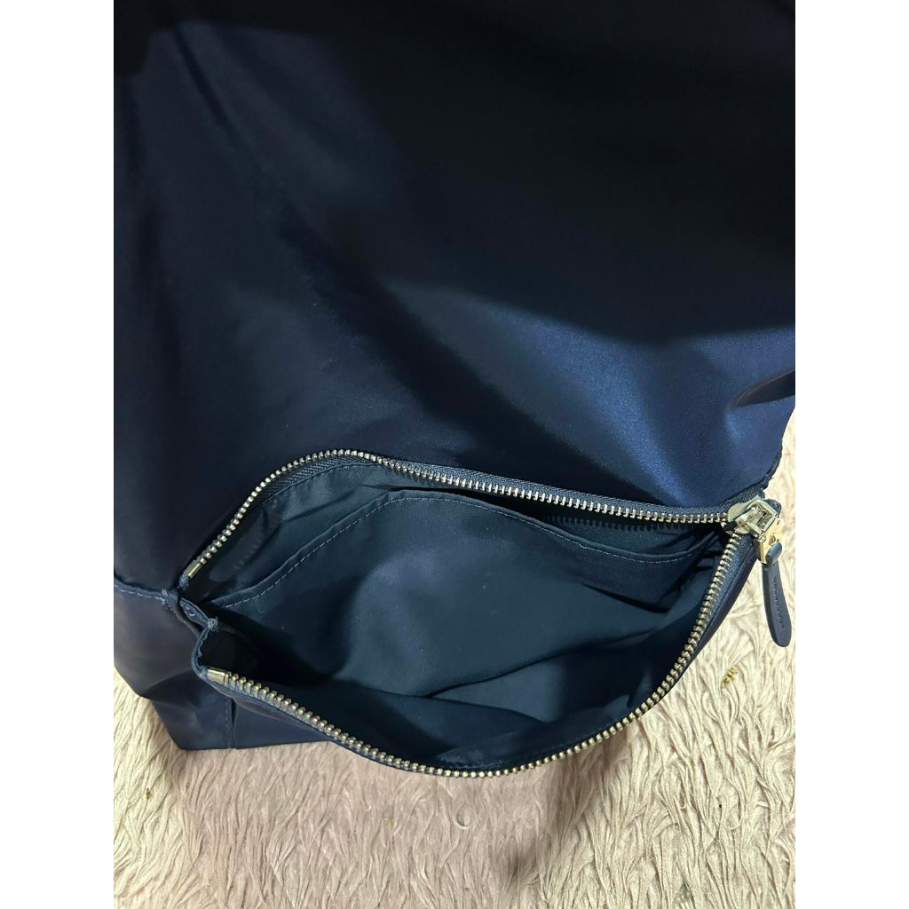 ORIG Preloved KS The Nylon City Large Blue Bag Backpack