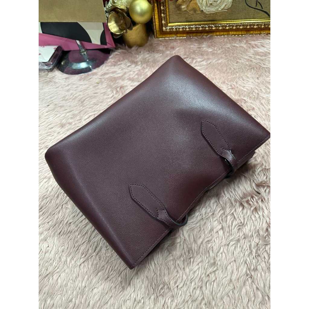 ORIG & IMPORTED KS Harper Satchel Red Bag Cherrywood
