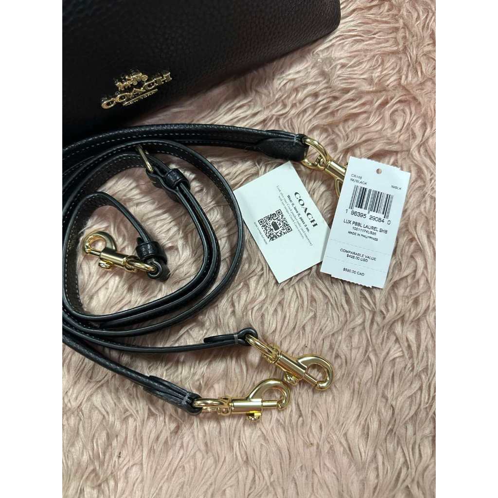ORIG & IMPORTED CCH Laurel Shoulder Black Bag