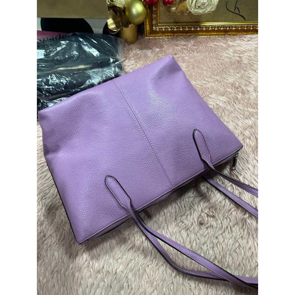 ORIG Preloved CCH Zip Top Tote Purple Bag