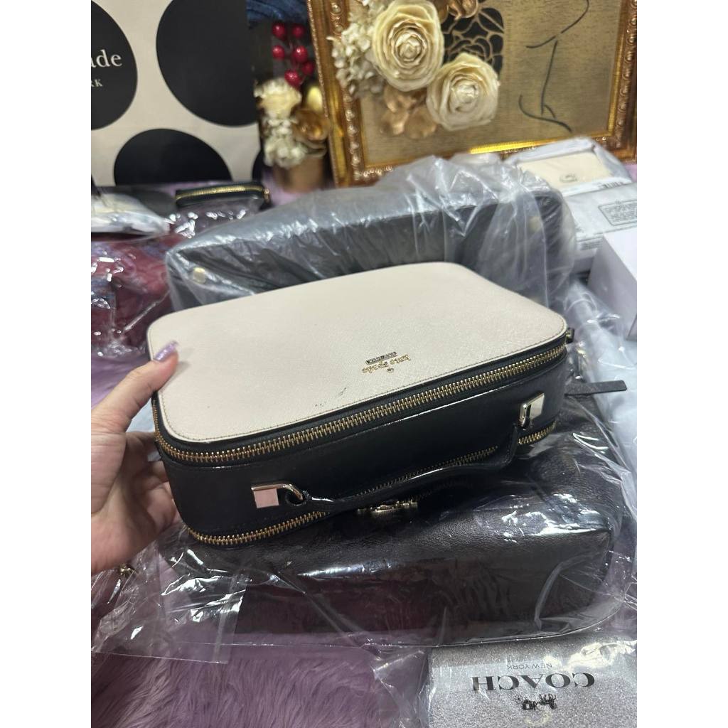 ORIG Preloved KS Large Juliet Crossbody Beige Bag