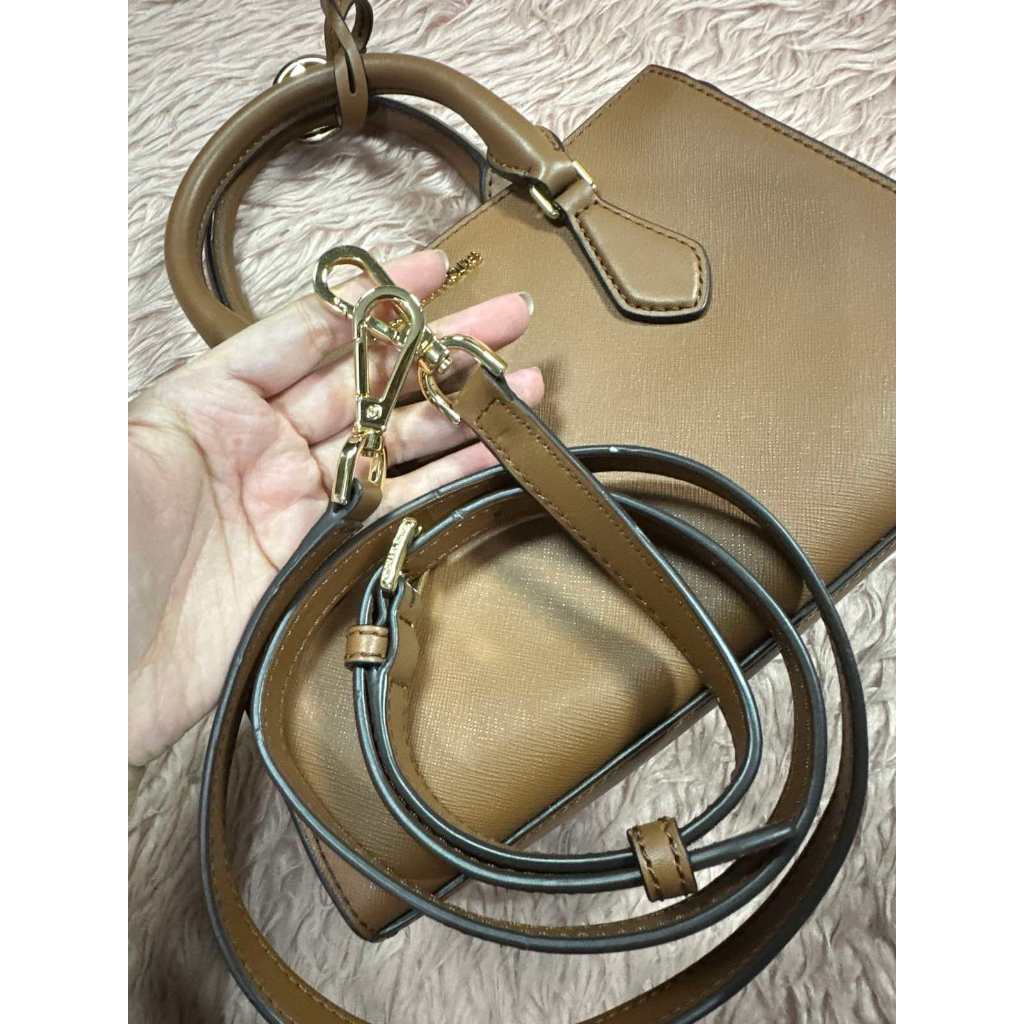 ORIG & IMPORTED MK Sheila Satchel Small Brown Bag