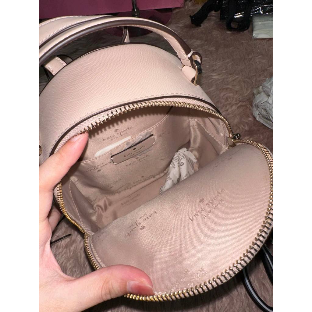 ORIG & IMPORTED KS Schuyler Mini Backpack Bag Warm Beige