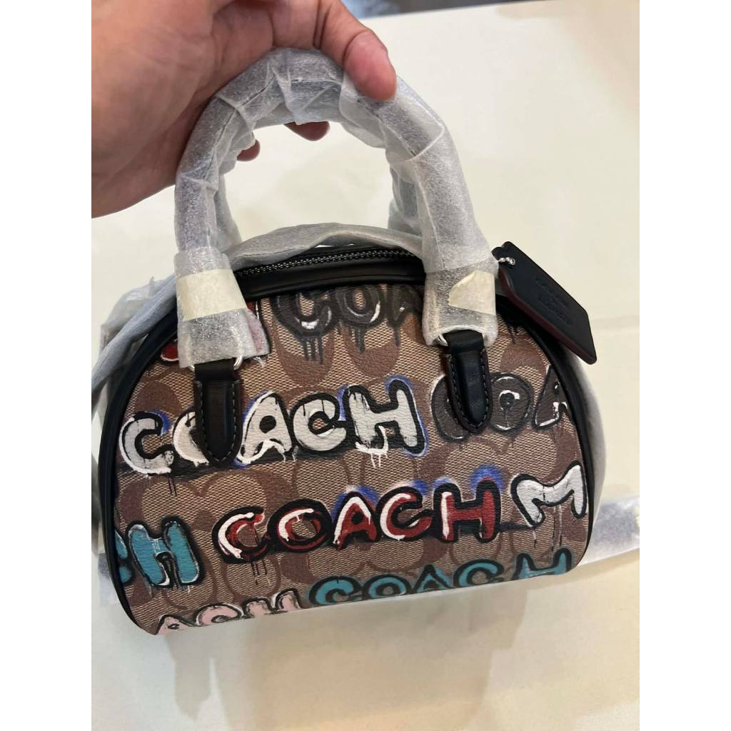 ORIG & IMPORTED CCH X Mint + Serf Sydney Satchel In Signature Canvas