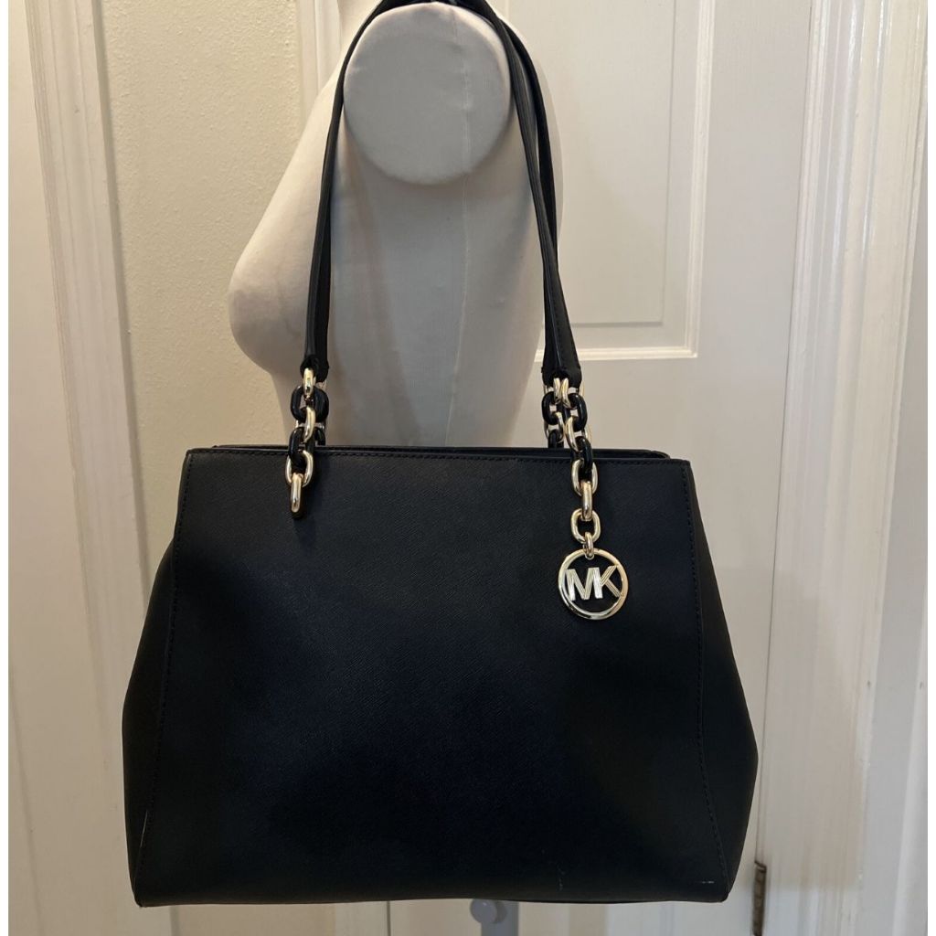 ORIG Preloved MK Sofia Large Tote Black Bag