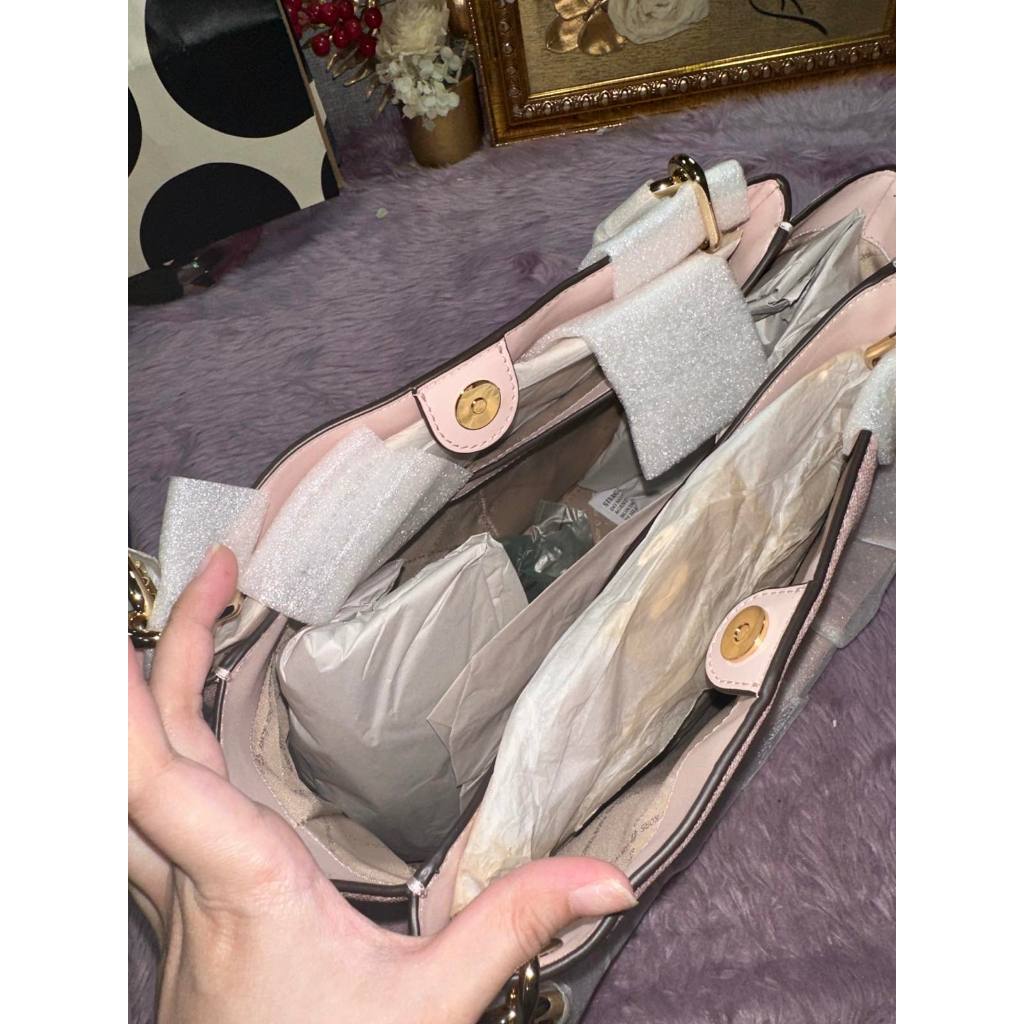 ORIG & IMPORTED MK Trisha Large Shoulder Pink Tote Bag